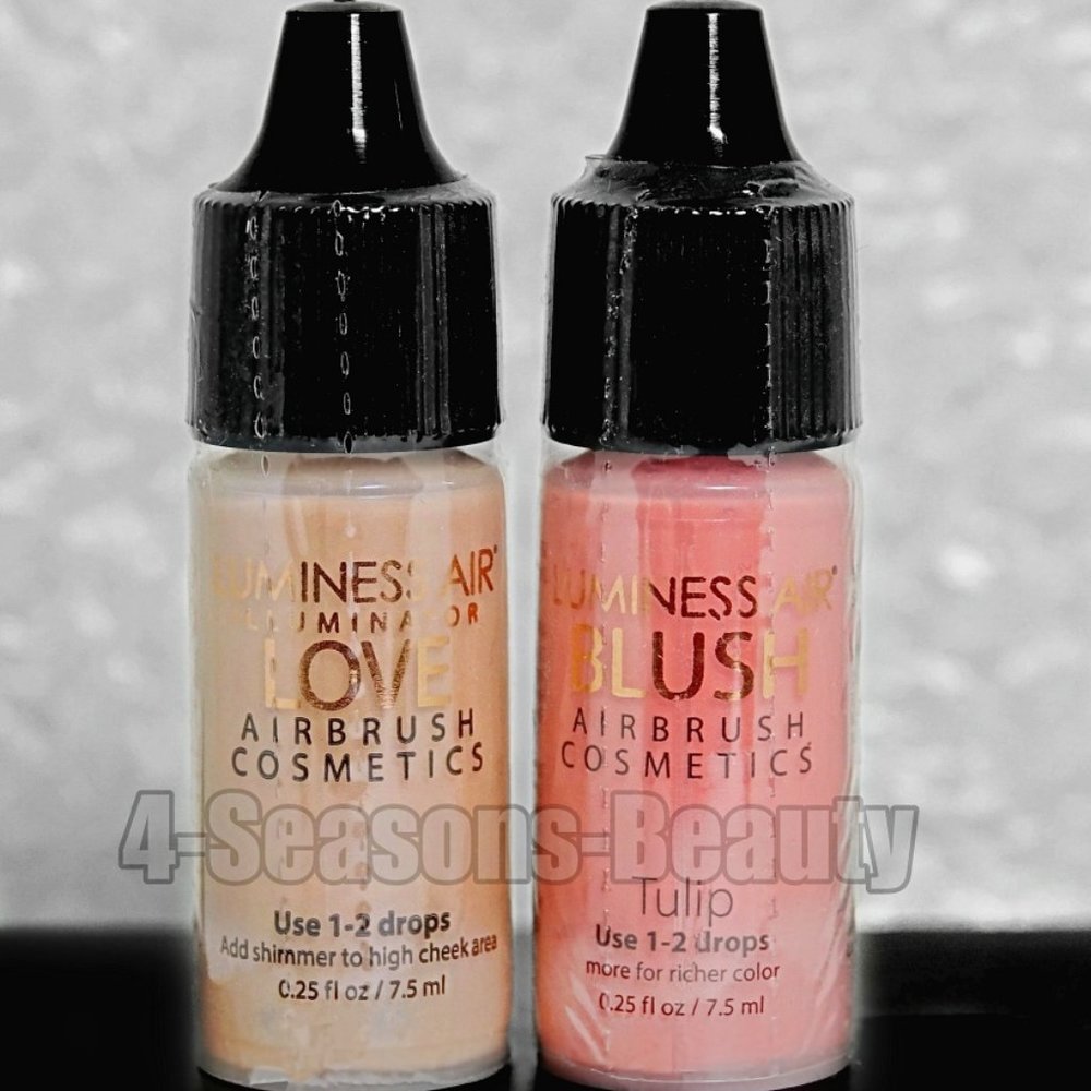 Luminess Air LOVE and TULIP Blush duo